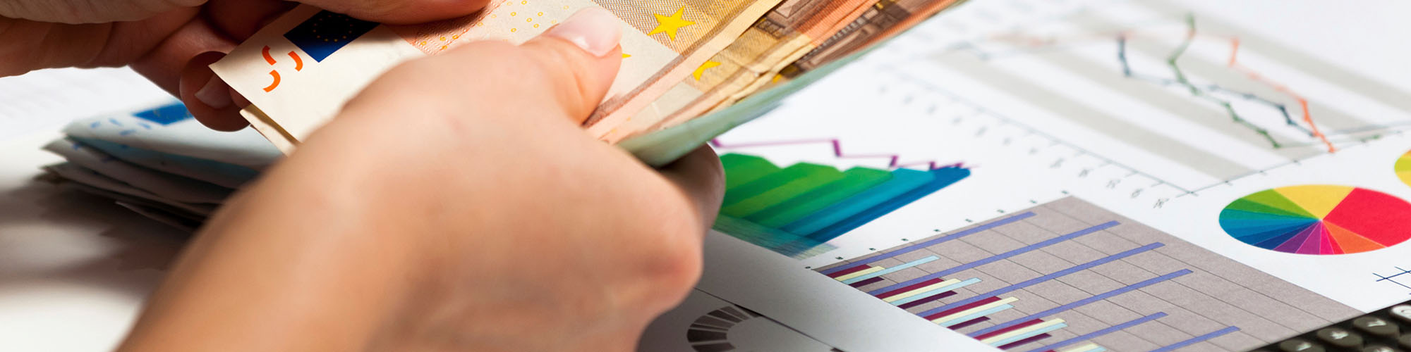 Annual reports masterpage heading image showing financial results reports